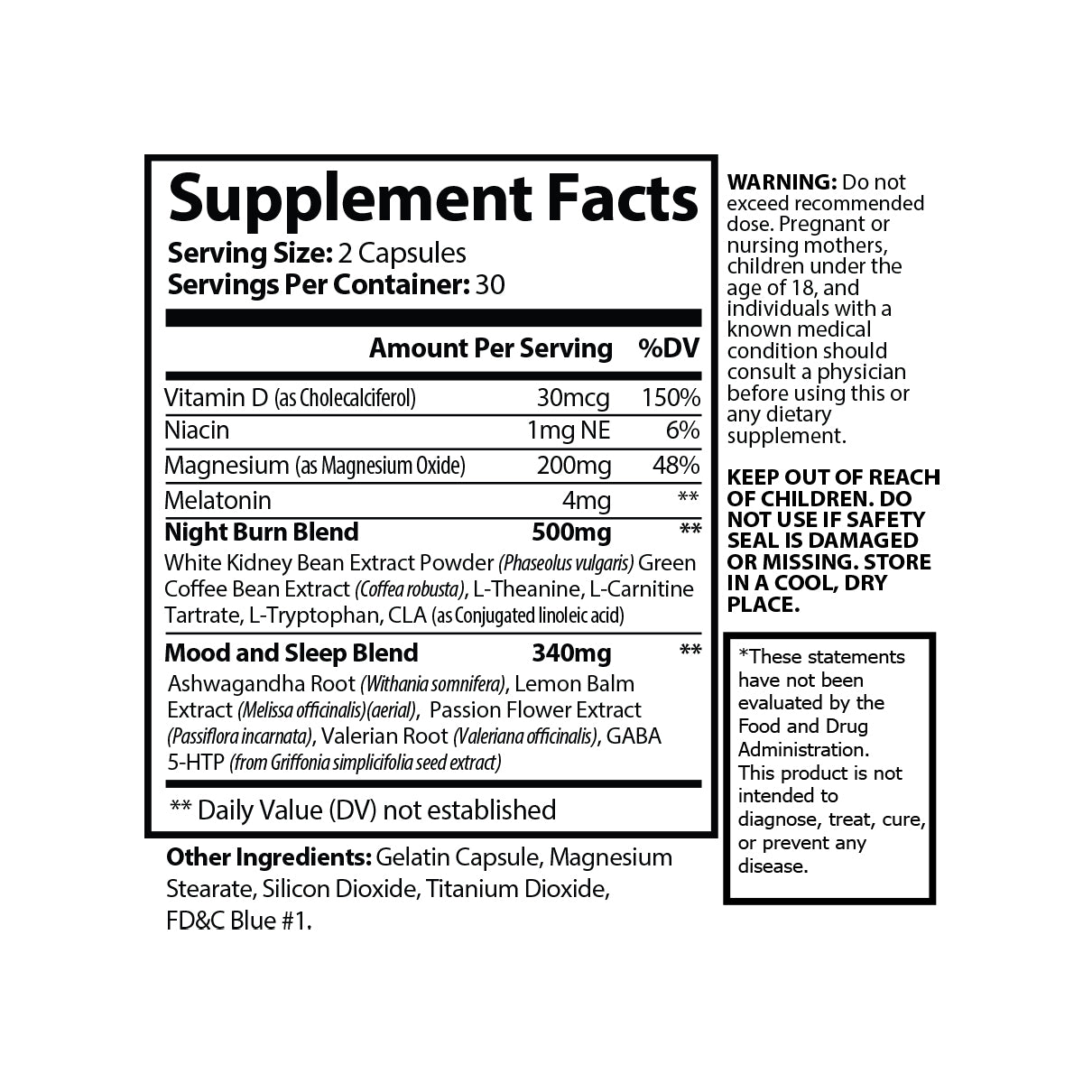 95 Nutrition Supplements