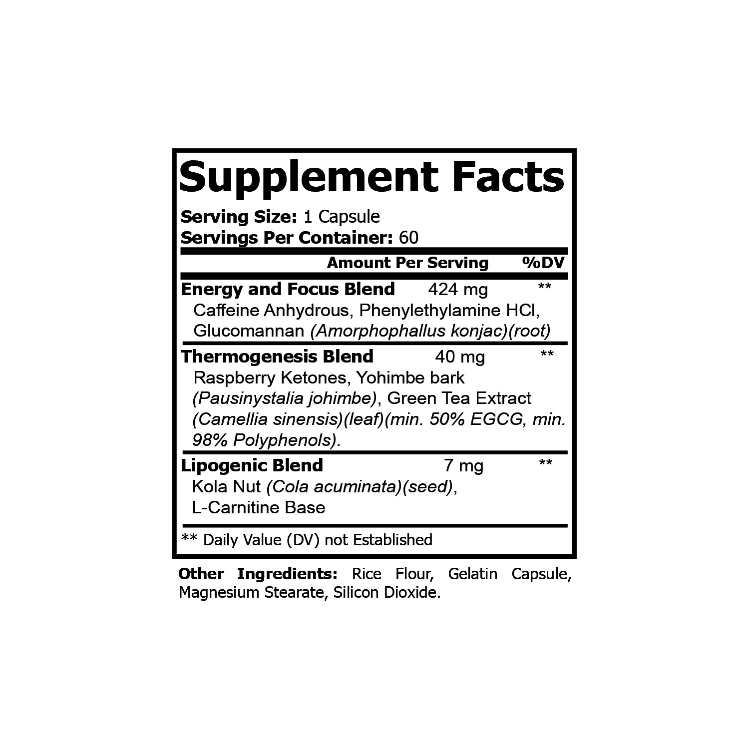 95 Nutrition Supplements